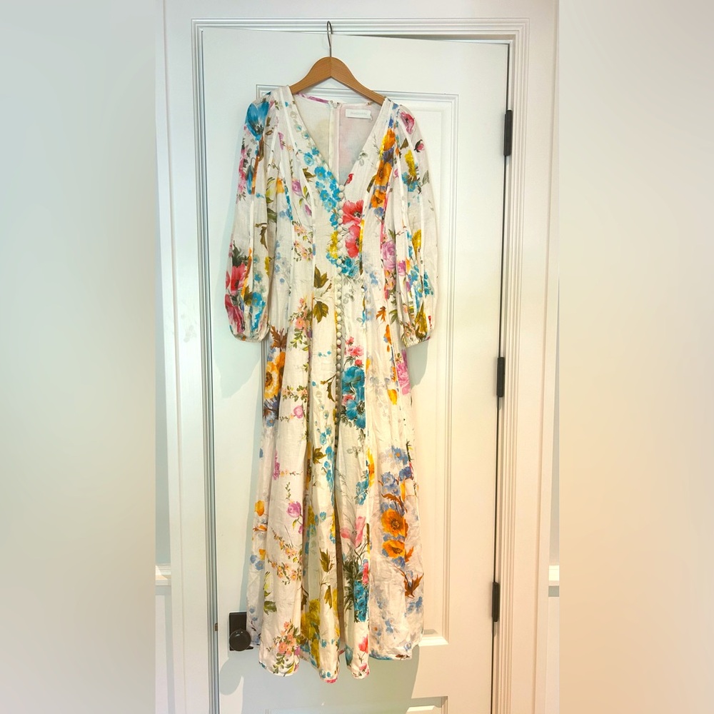HALCYON PANELLED MAXI DRESS